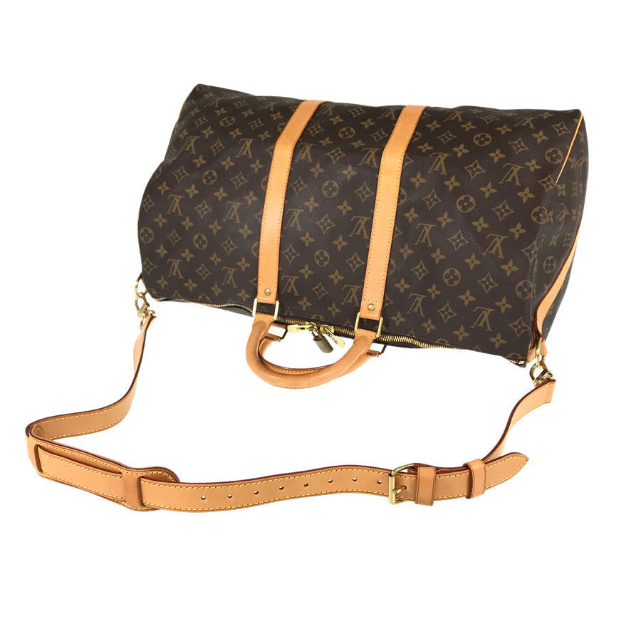 LOUIS VUITTON Monogram Keepall Bandouliere 50 M41416 Boston bag