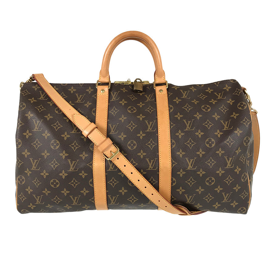 LOUIS VUITTON Monogram Keepall Bandouliere 50 M41416 Boston bag