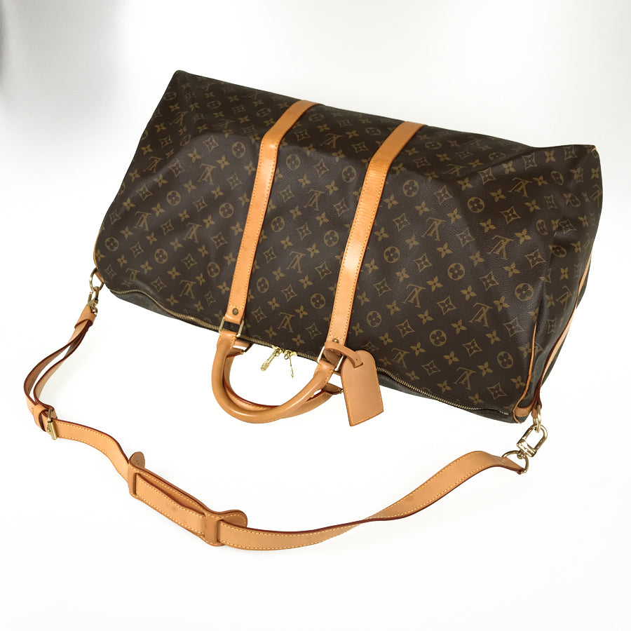 LOUIS VUITTON Monogram Keepall Bandouliere 60 M41412 Boston bag