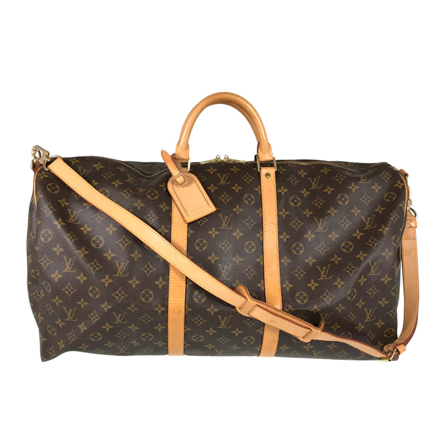 LOUIS VUITTON Monogram Keepall Bandouliere 60 M41412 Boston bag