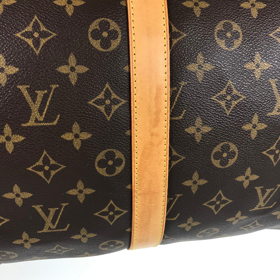 LOUIS VUITTON Monogram Keepall Bandouliere 55 M41414 Boston bag