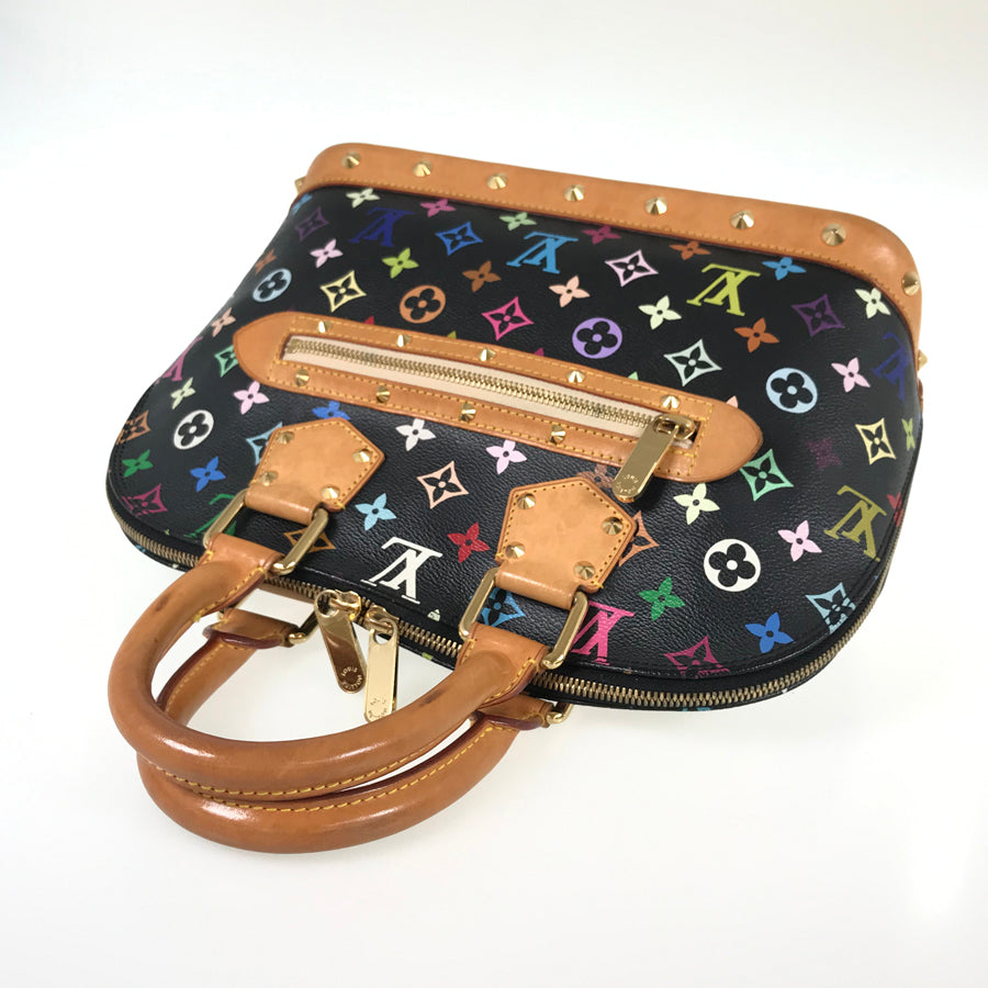 LOUIS VUITTON Monogram Multi Color Alma PM M92646 Hand bag