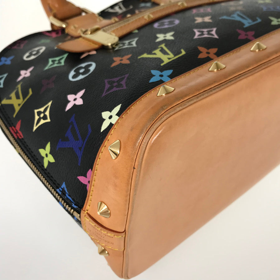 LOUIS VUITTON Monogram Multi Color Alma PM M92646 Hand bag