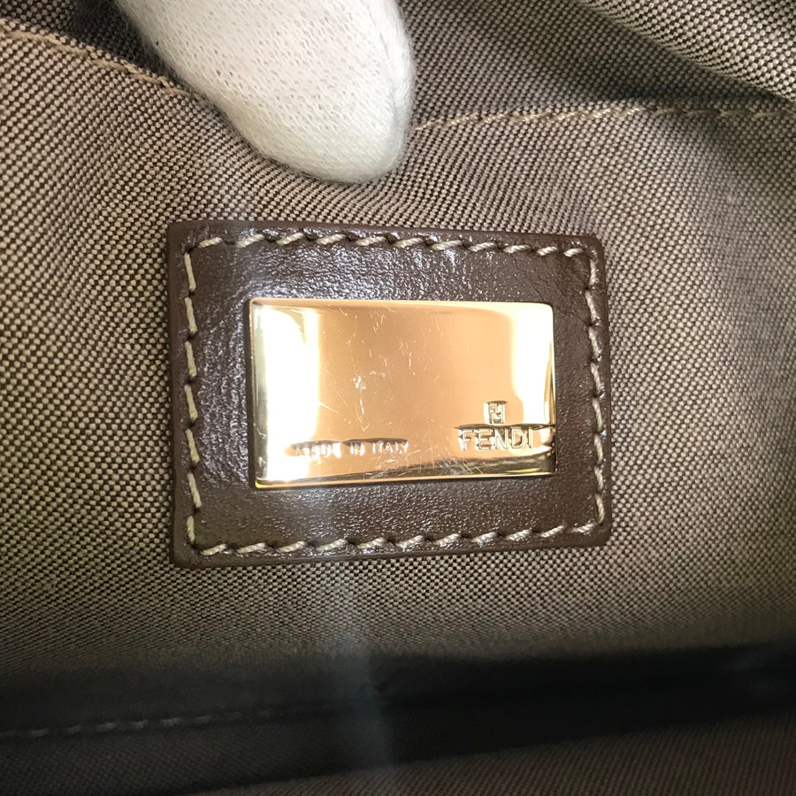 FENDI Zucchino 8BR464 Hand bag