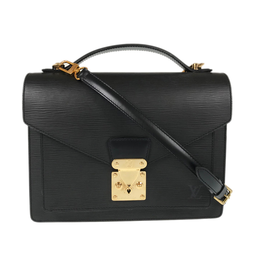 LOUIS VUITTON Epi Montsor M52122 Briefcase