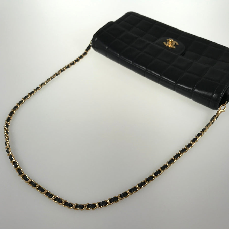 CHANEL Chocolate bar Shoulder bag