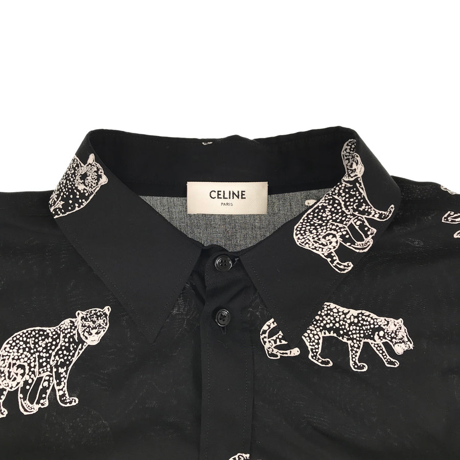 CELINE By Hedi Slimane by Hedi Slimane Animal Pattern Men's shirt