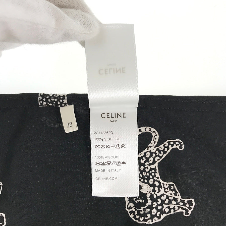 CELINE By Hedi Slimane by Hedi Slimane Animal Pattern Men's shirt