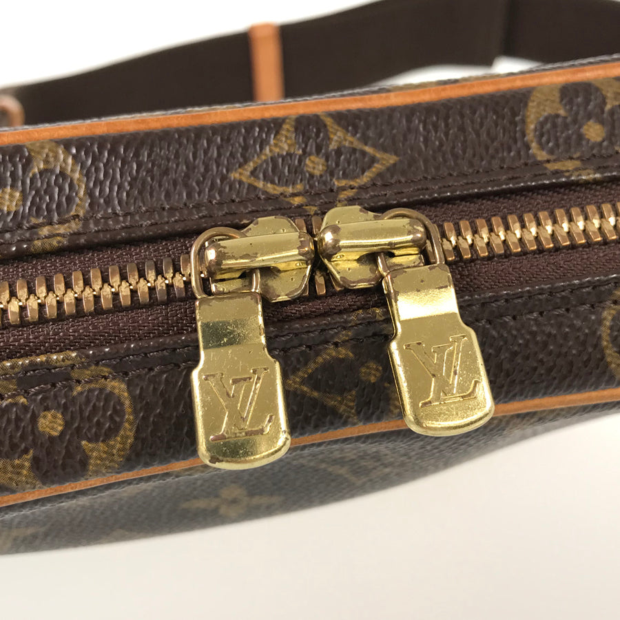 LOUIS VUITTON Monogram Pochette Gange M51870 Sling bag