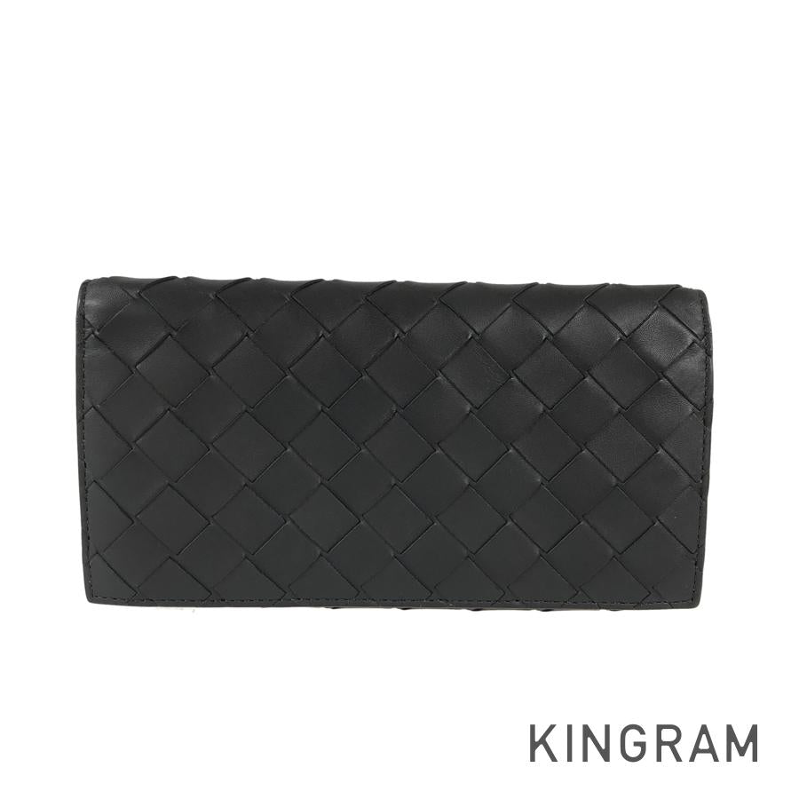 BOTTEGA VENETA Intrecciato Long wallet with coin purse 591365 Long wallet bifold