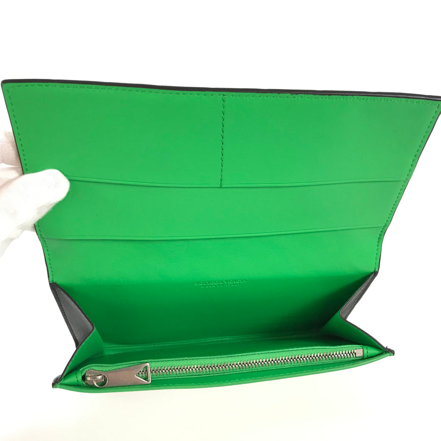 BOTTEGA VENETA Intrecciato Long wallet with coin purse 591365 Long wallet bifold