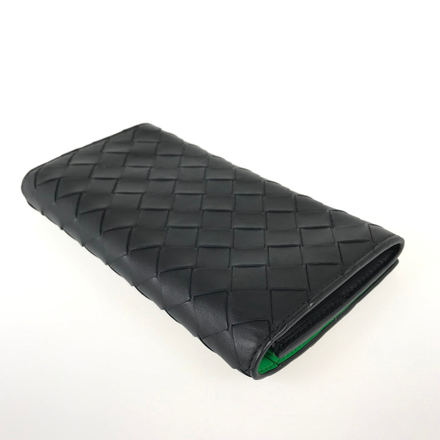 BOTTEGA VENETA Intrecciato Long wallet with coin purse 591365 Long wallet bifold