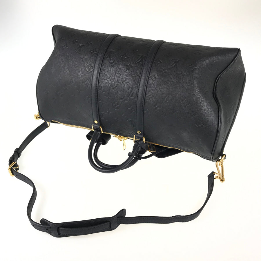 LOUIS VUITTON Monogram Empreinte Keepall Bandouliere 45 M40909 Boston bag