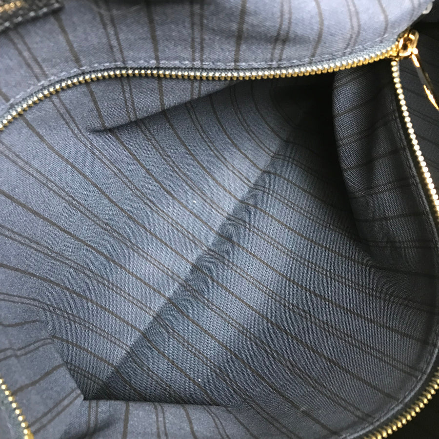 LOUIS VUITTON Monogram Empreinte Keepall Bandouliere 45 M40909 Boston bag