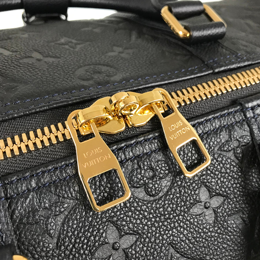 LOUIS VUITTON Monogram Empreinte Keepall Bandouliere 45 M40909 Boston bag