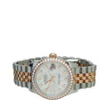 Rolex Everose GoldSteel Diamond Datejust 31 Watch