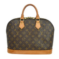Louis Vuitton Alma Handbag Monogram Canvas Brown Canvas Handbag ( )