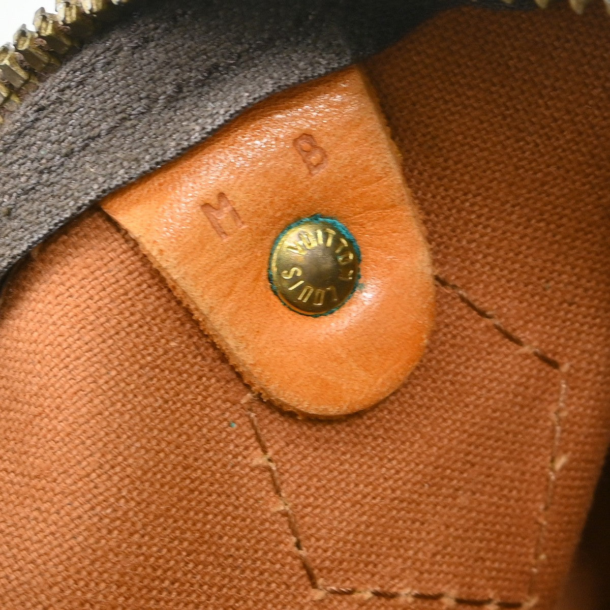 Louis Vuitton Speedy Handbag Monogram Canvas Brown Canvas Handbag ( )
