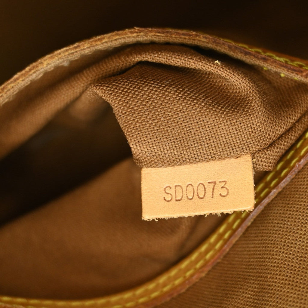 Louis Vuitton Alma Handbag Monogram Canvas Brown Canvas Handbag ( )