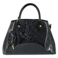 Louis Vuitton Montaigne Handbag Monogram Vernis Black Patent_Leather Handbag (Authentic  )