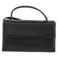 Salvatore Ferragamo Vintage Handbag Leather Black Leather Handbag (Authentic  )