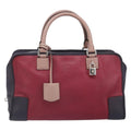 Loewe Amazona Bag Leather Red Leather Handbag (Authentic  )