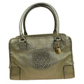 Loewe Amazona Bag Leather Gold Leather Handbag ( )