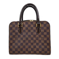 Louis Vuitton Triana Bag Damier Brown Canvas Handbag ( )