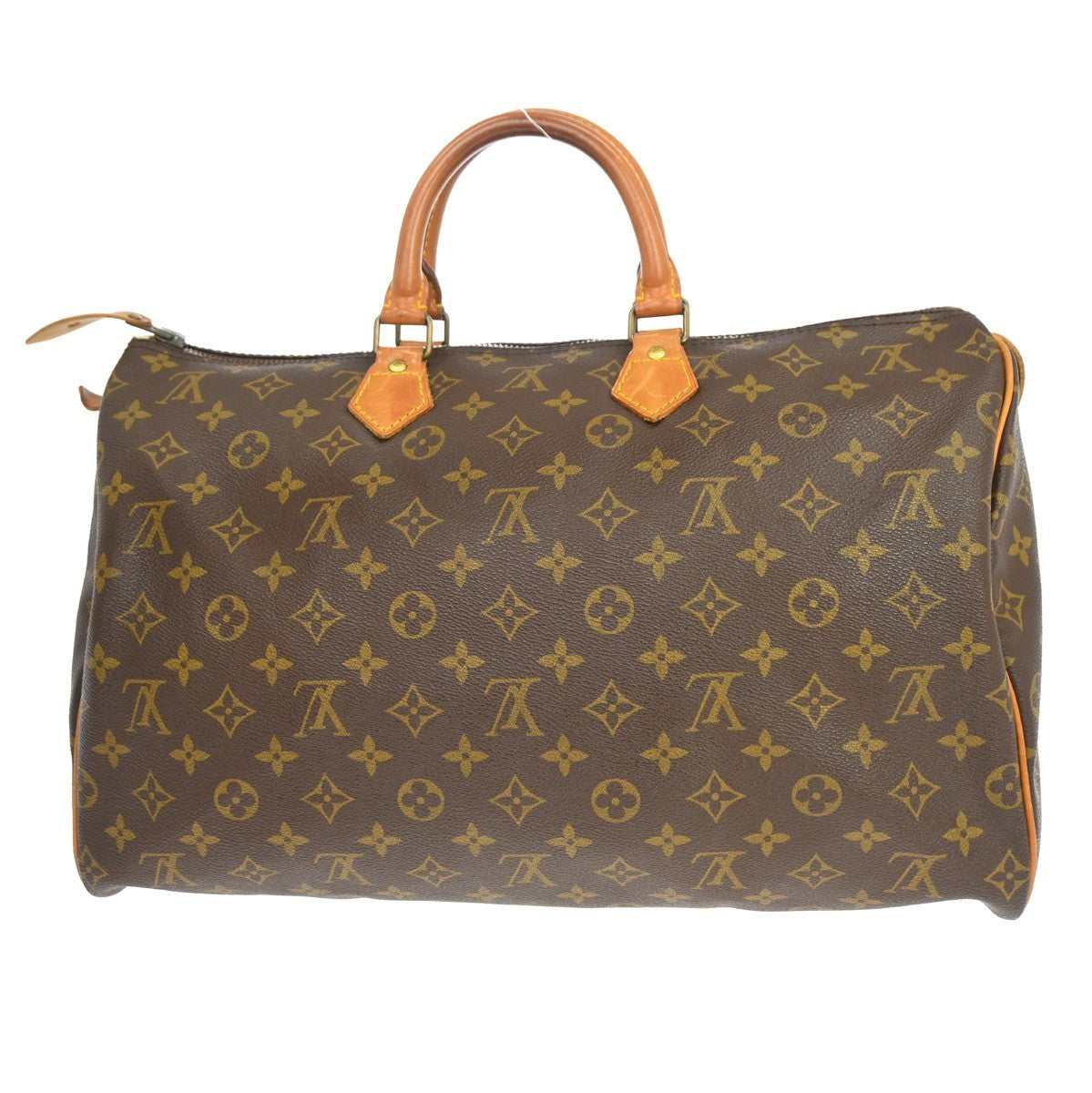 Louis Vuitton Speedy Handbag Monogram Canvas Brown Canvas Handbag ( )