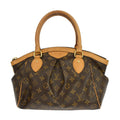 Louis Vuitton Tivoli Handbag Monogram Canvas Brown Canvas Handbag ( )
