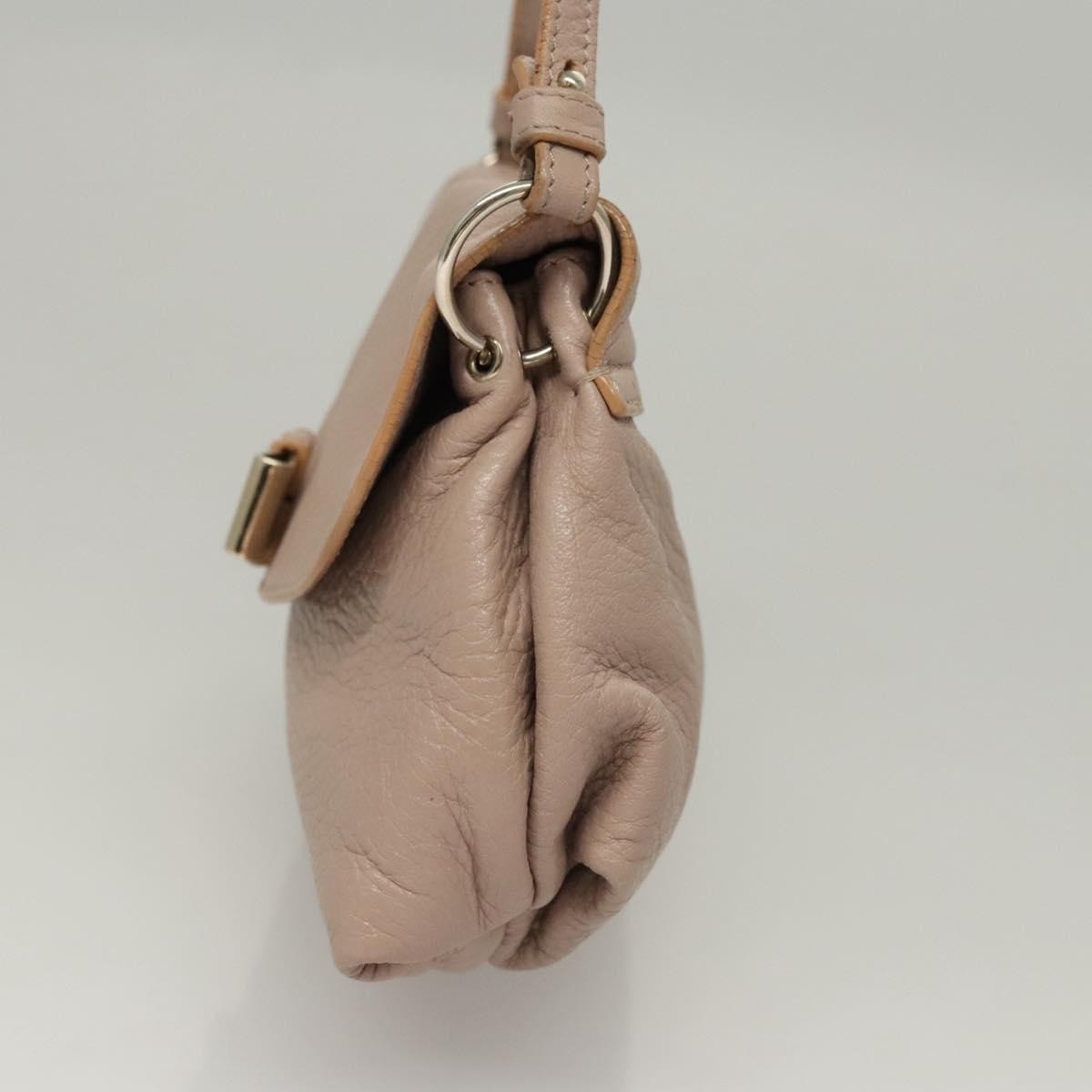 Chloe Lily Handbag Leather Pink Leather Handbag ( )