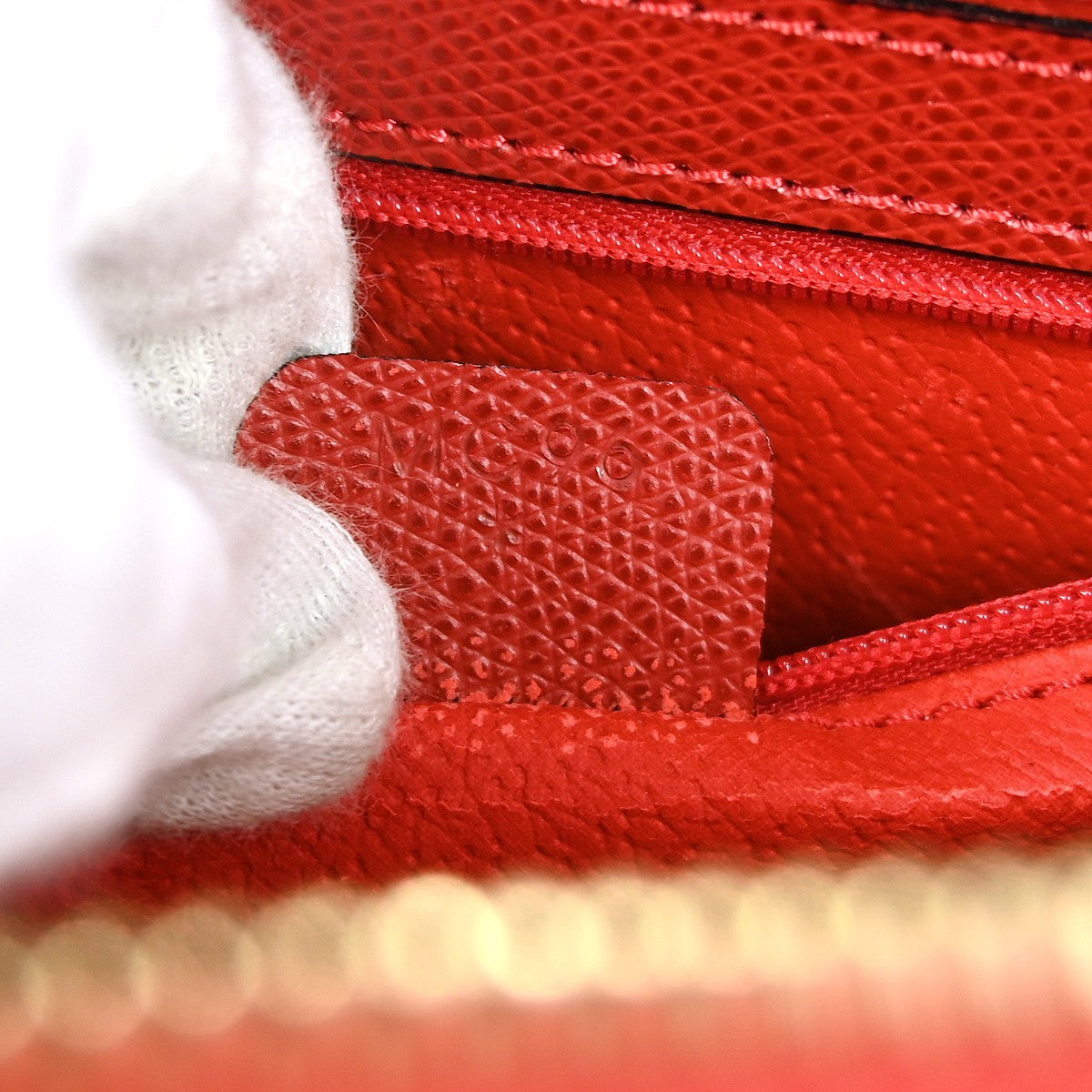 Celine Handbag Leather Red Leather Handbag ( )
