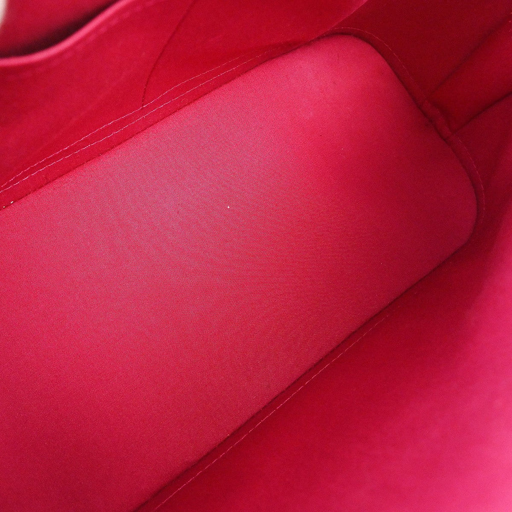 Louis Vuitton Alma Handbag Monogram Vernis Red Patent_Leather Handbag ( )