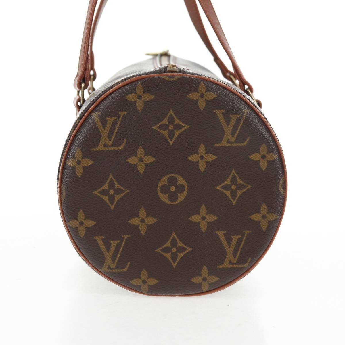 Louis Vuitton Papillon Handbag Monogram Canvas Brown Canvas Handbag ( )