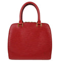 Louis Vuitton Pont Neuf Handbag Epi Leather Red Leather Handbag (Authentic  )