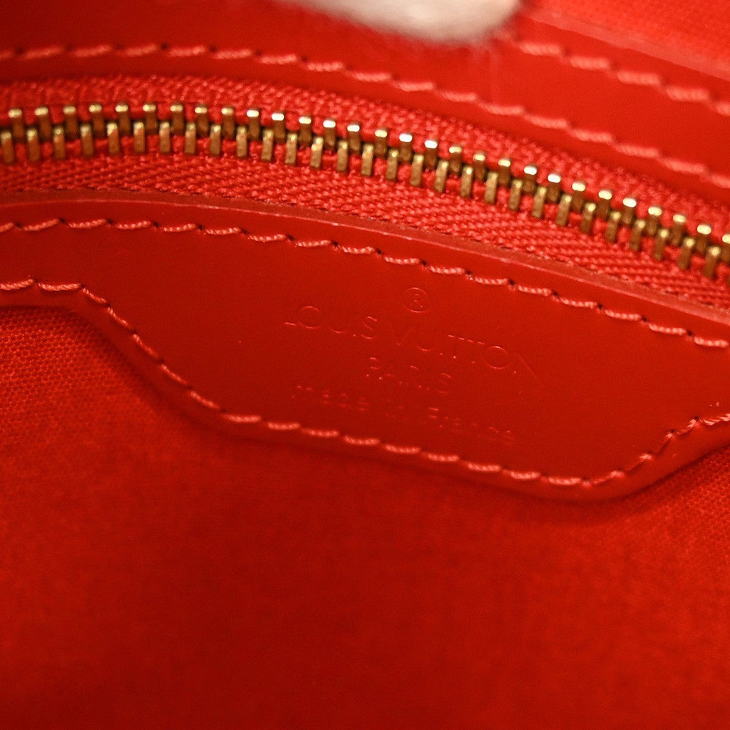 Louis Vuitton Figari Handbag Epi Leather Red Leather Handbag ( )
