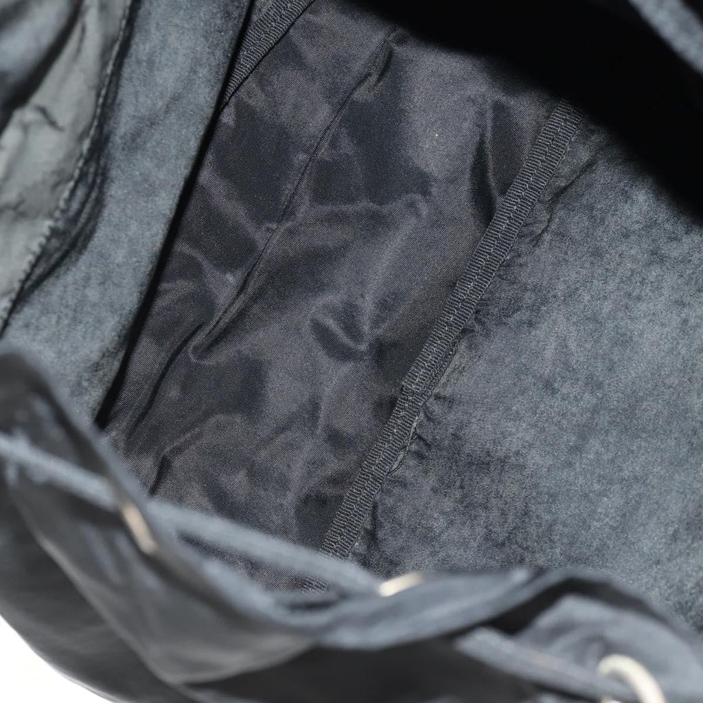 Prada Front Pocket Backpack Tessuto Black Nylon Backpack Bag (Authentic  )