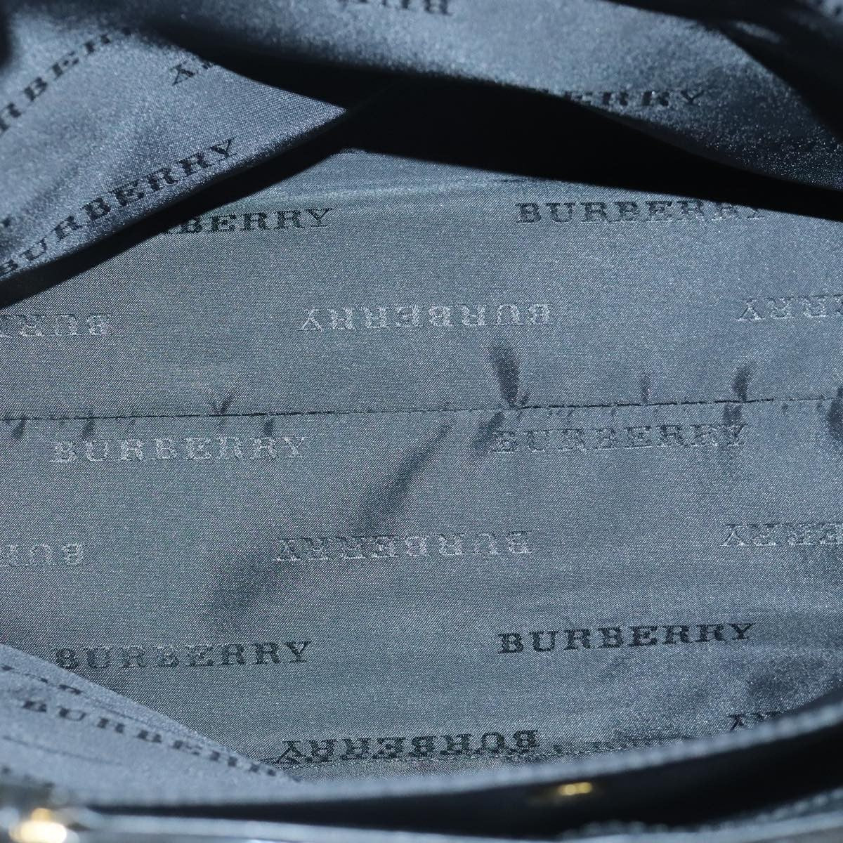 Burberry Nova Check Handbag Wool Beige Wool Handbag (Authentic  )