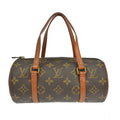 Louis Vuitton Papillon Handbag Monogram Canvas Brown Canvas Handbag ( )