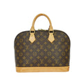 Louis Vuitton Alma Handbag Monogram Canvas Brown Canvas Handbag ( )