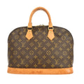 Louis Vuitton Alma Handbag Monogram Canvas Brown Canvas Handbag ( )