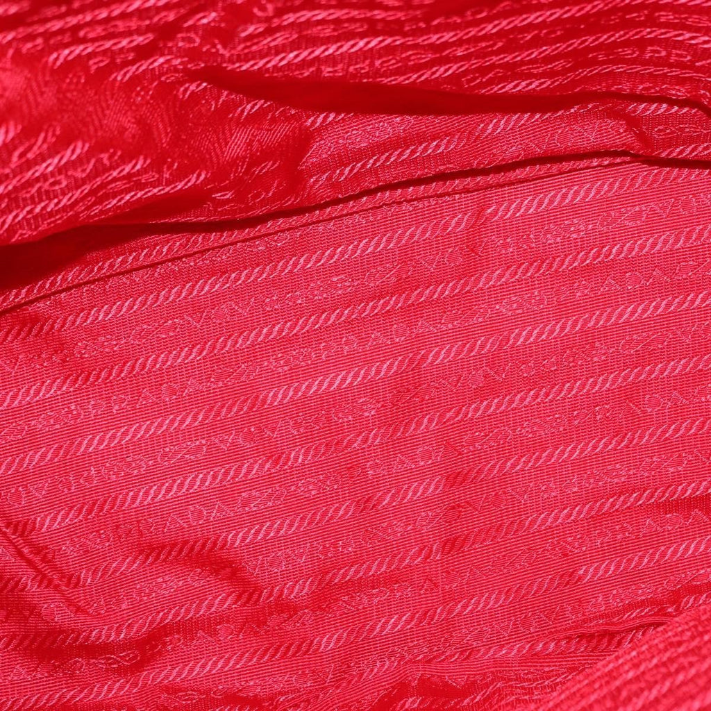 Prada Double Front Pocket Backpack Tessuto Red Nylon Backpack Bag (Authentic  )