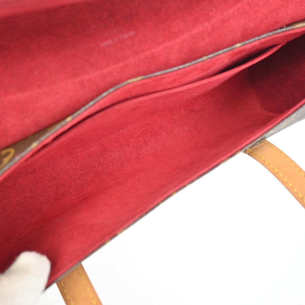Louis Vuitton Sonatine Handbag Monogram Canvas Brown Canvas Handbag ( )