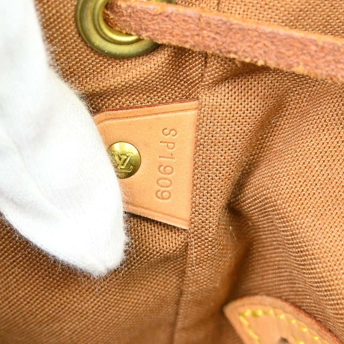 Louis Vuitton Montsouris Backpack Monogram Canvas Brown Canvas Backpack Bag ( )