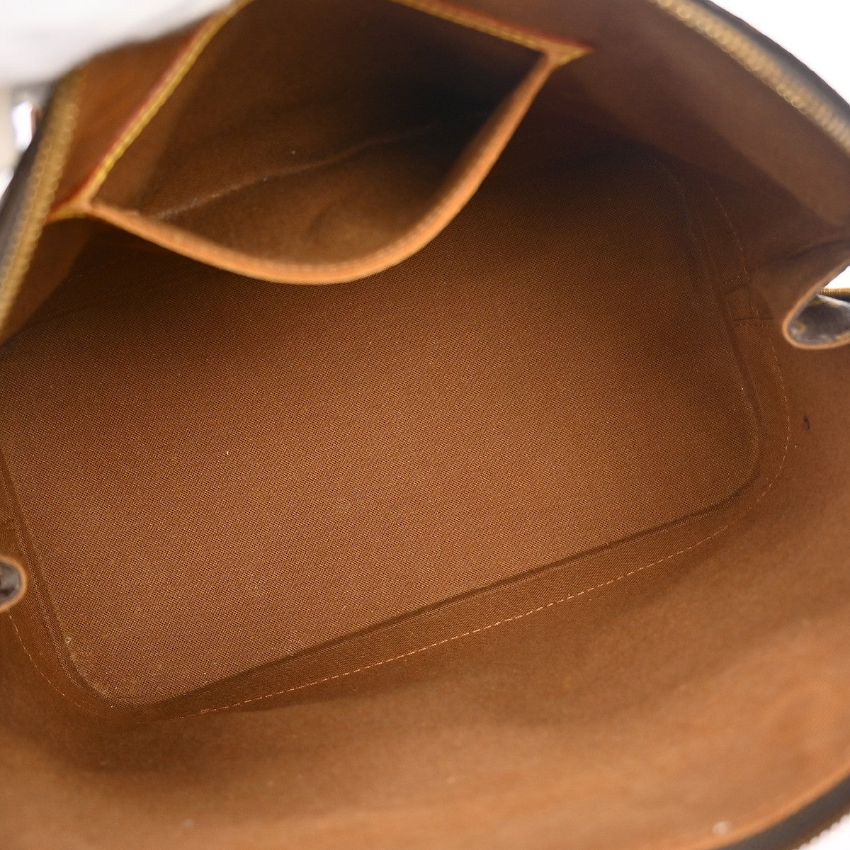 Louis Vuitton Alma Handbag Monogram Canvas Brown Canvas Handbag ( )