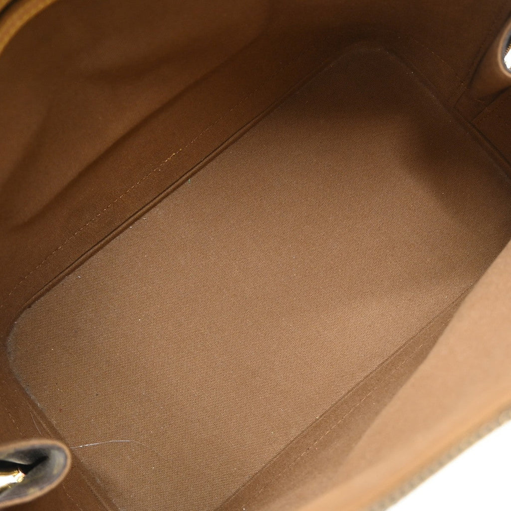 Louis Vuitton Alma Handbag Monogram Canvas Brown Canvas Handbag ( )