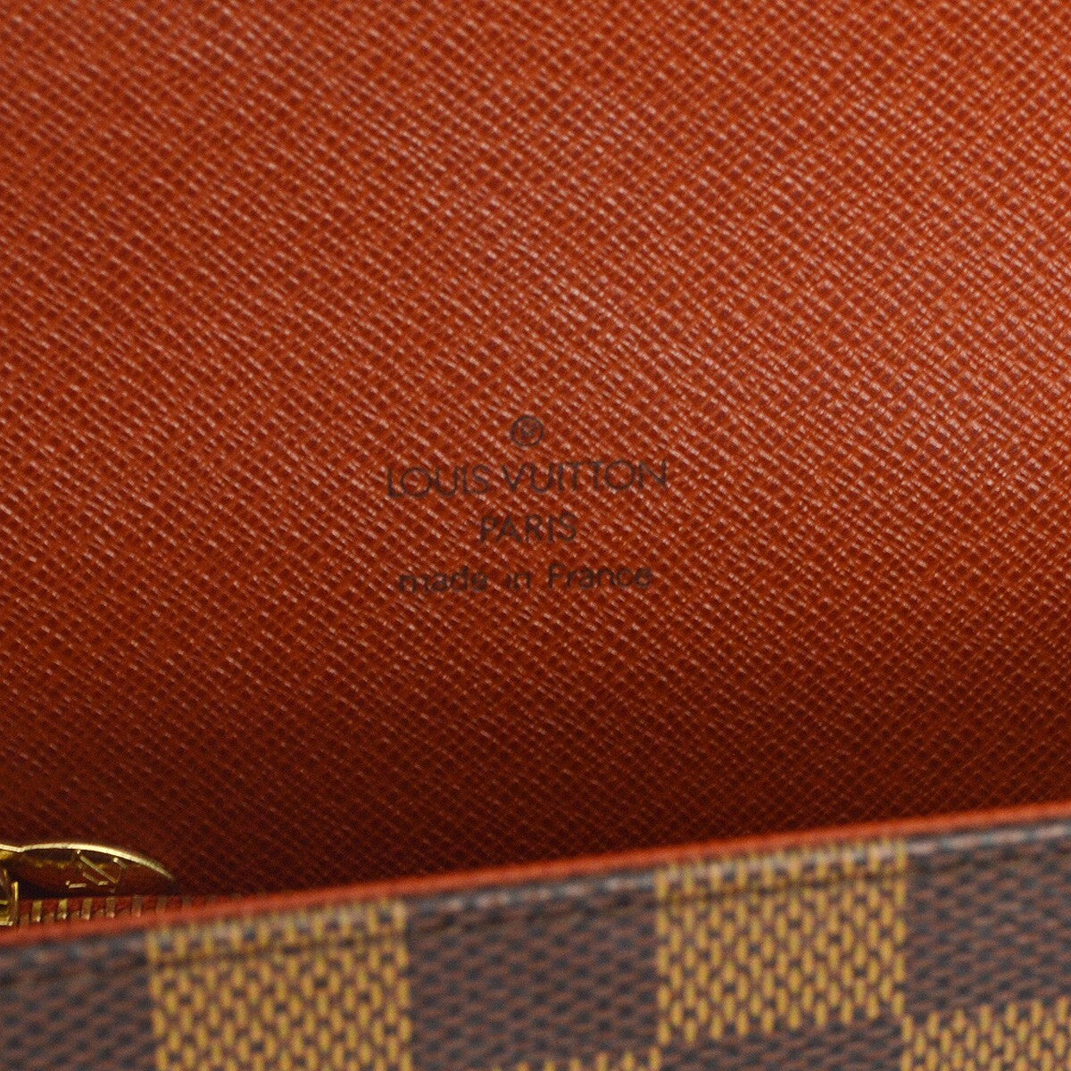 Louis Vuitton Tribeca Handbag Damier Brown Canvas Handbag (Authentic  )