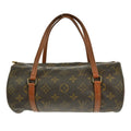 Louis Vuitton Papillon Handbag Monogram Canvas Brown Canvas Handbag ( )