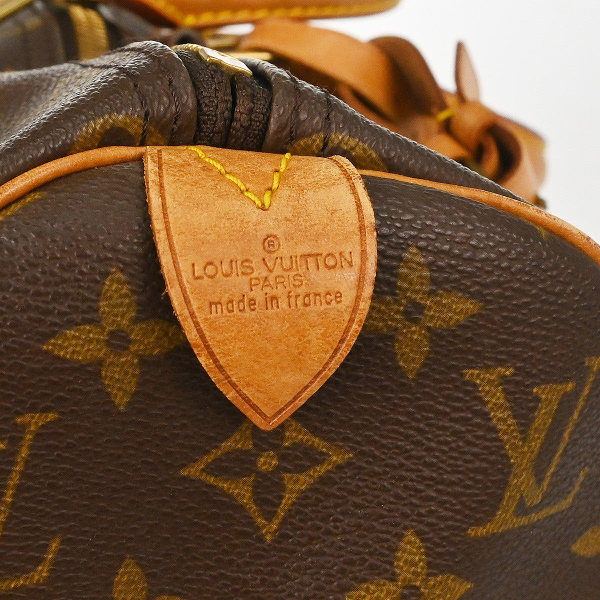 Louis Vuitton Keepall Bag Monogram Canvas Brown Canvas Handbag ( )