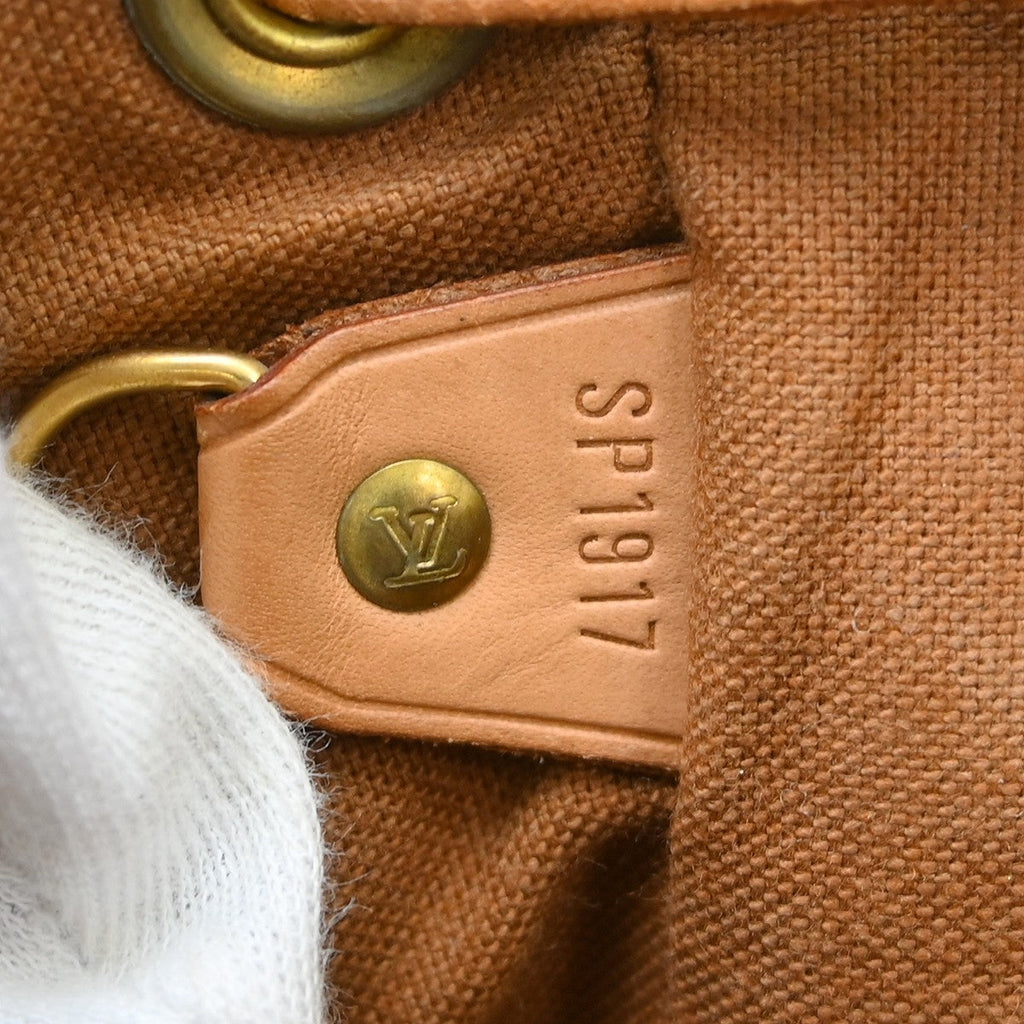 Louis Vuitton Vintage Montsouris Backpack Monogram Canvas Brown Canvas Backpack Bag ( )